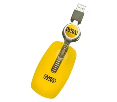 [MI034] Rato Optico Sweex MI034 Notebook (Amarelo)